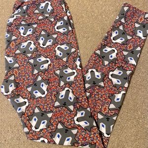 LuLaRoe TC leggings, size 12-18, gently used